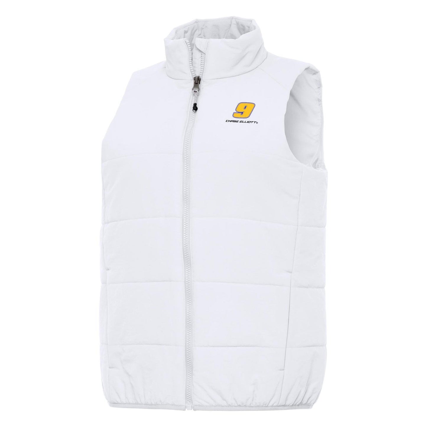 Chase Elliott #9 Women's Experience FZ Vest - White