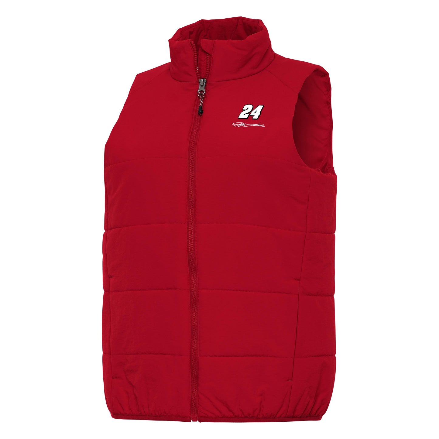 Jeff Gordon #24 Women's Experience FZ Vest - Dark Red