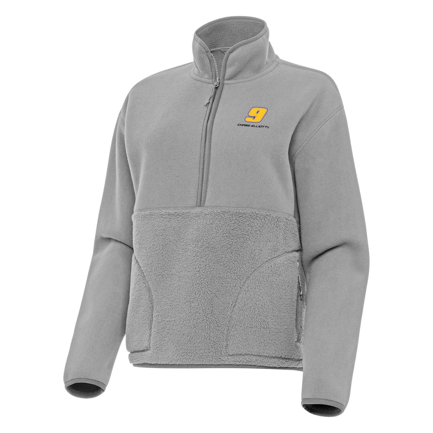 Chase Elliott #9 Women's Figure 1/4 Zip Pullover - Skyscraper