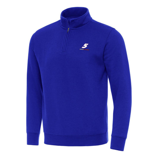 Kyle Larson #5 Victory 1/4 Zip Pullover - Dark Royal