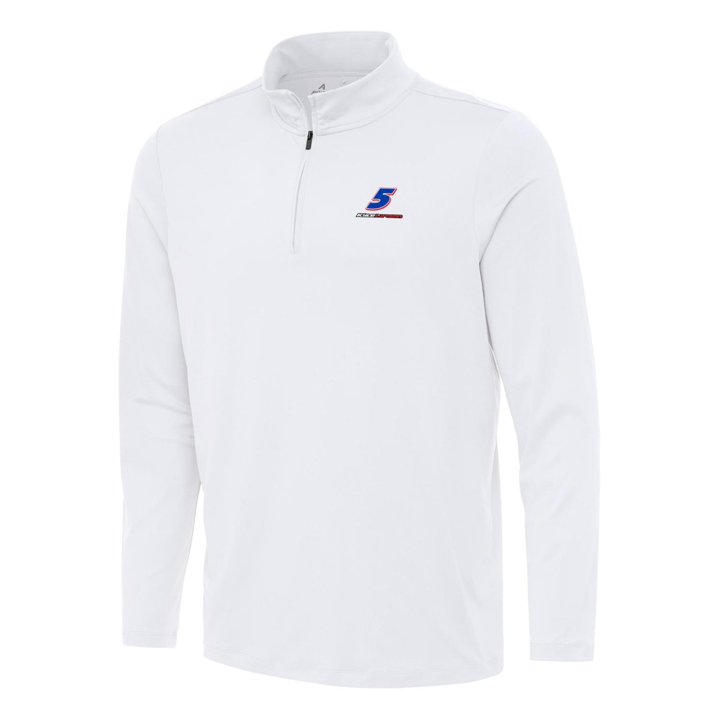 Kyle Larson #5 Reprocess 1/4 Zip Pullover - White