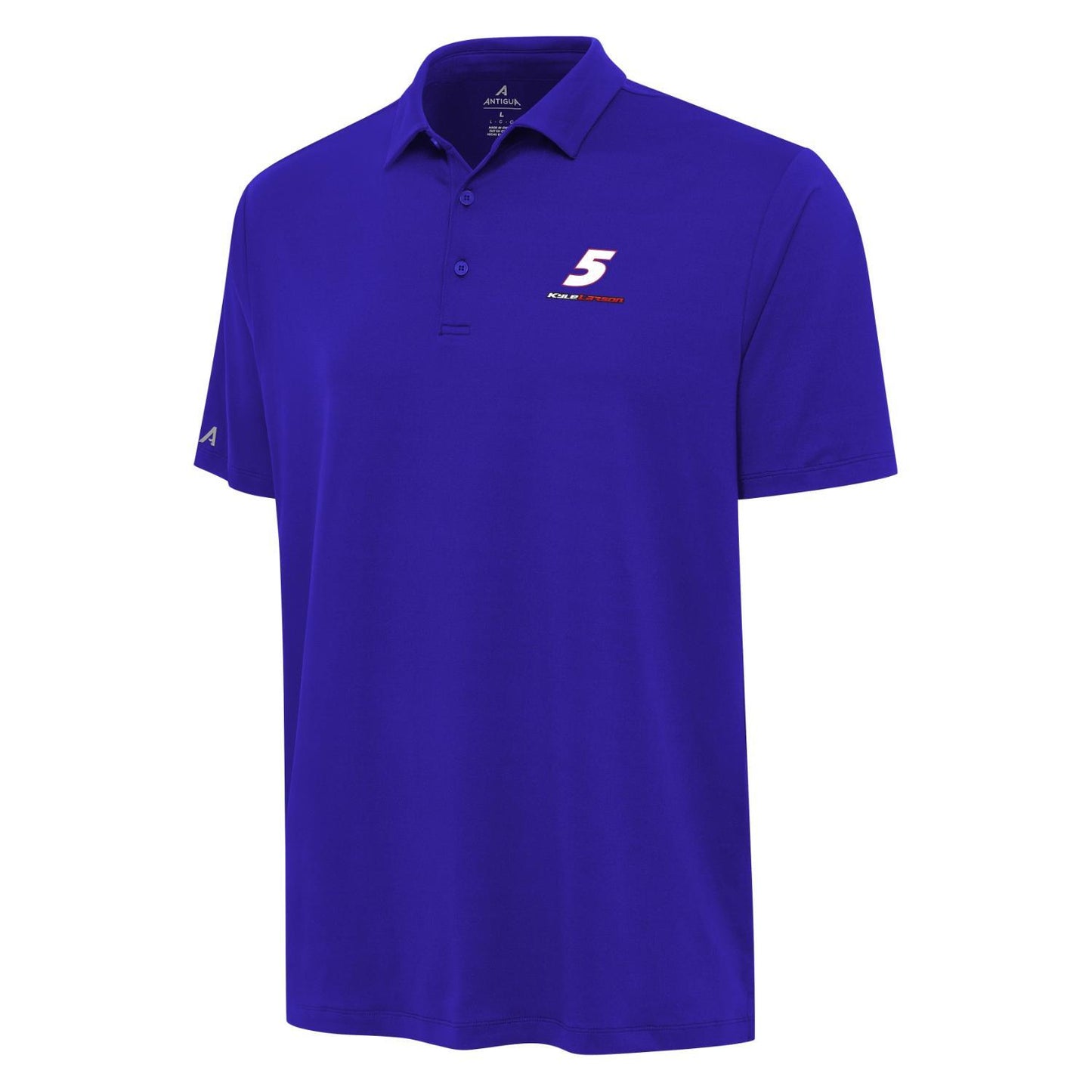 Kyle Larson #5 Reprocess Polo - Dark Royal