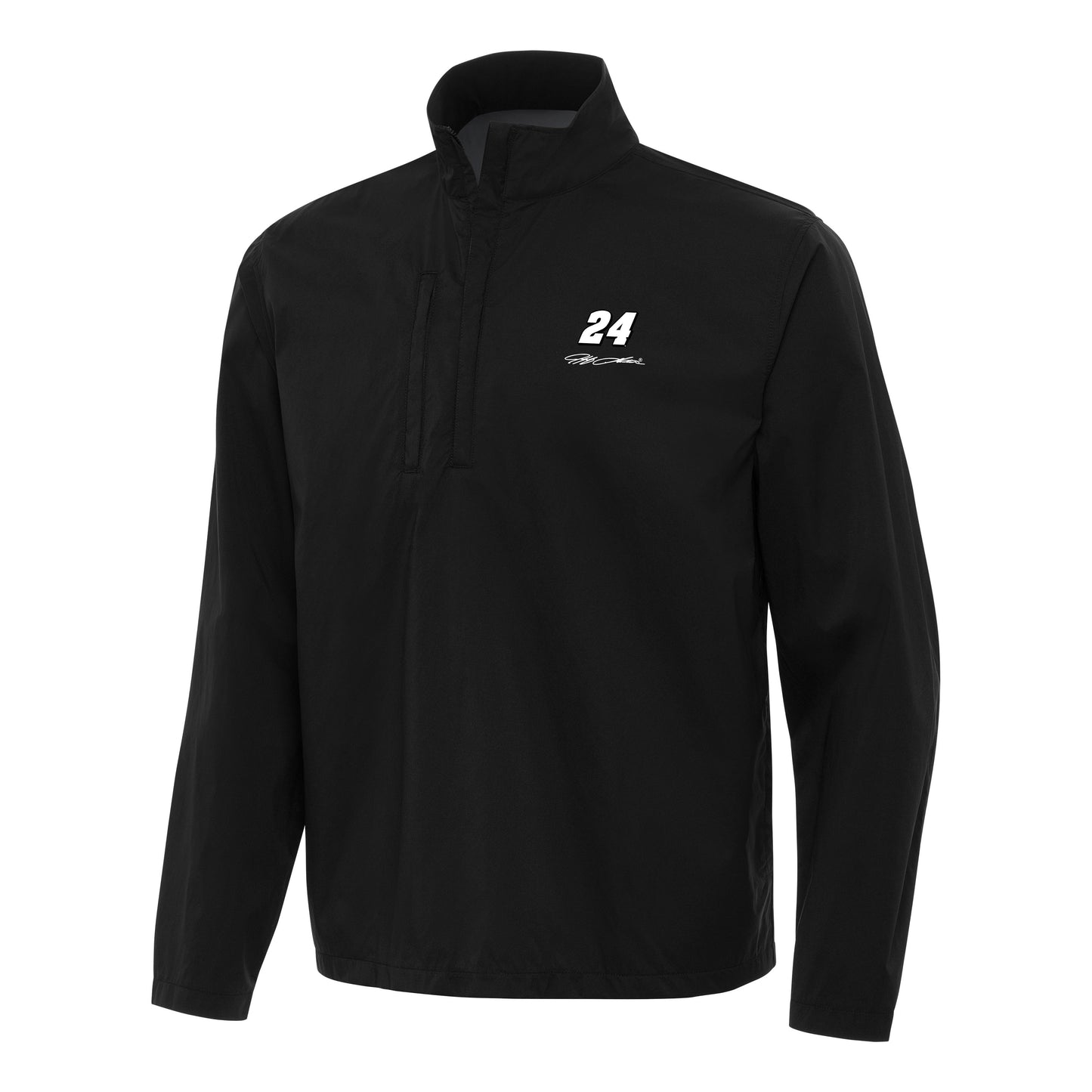 Jeff Gordon #24 Brisk 1/4 Zip Pullover - Black
