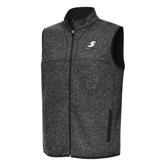 Kyle Larson #5 Fortune FZ Vest - Black Heather