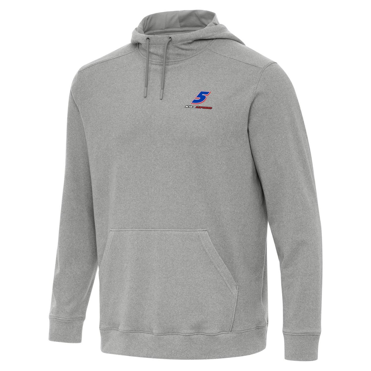 Kyle Larson #5 Cloud Pullover Hoodie - Grey Heather