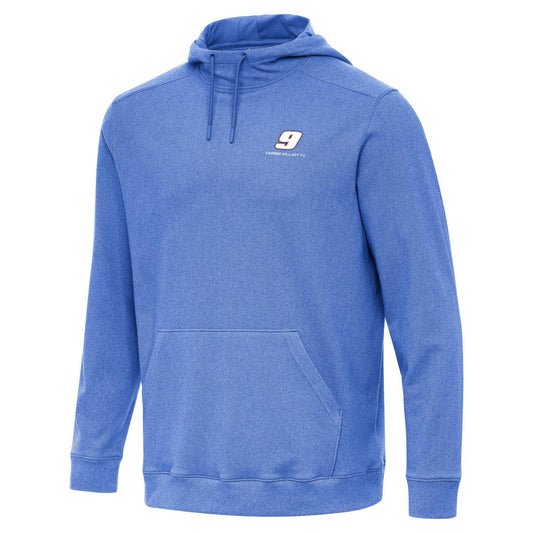 Chase Elliott #9 Cloud Pullover Hoodie - Dark Royal Heather