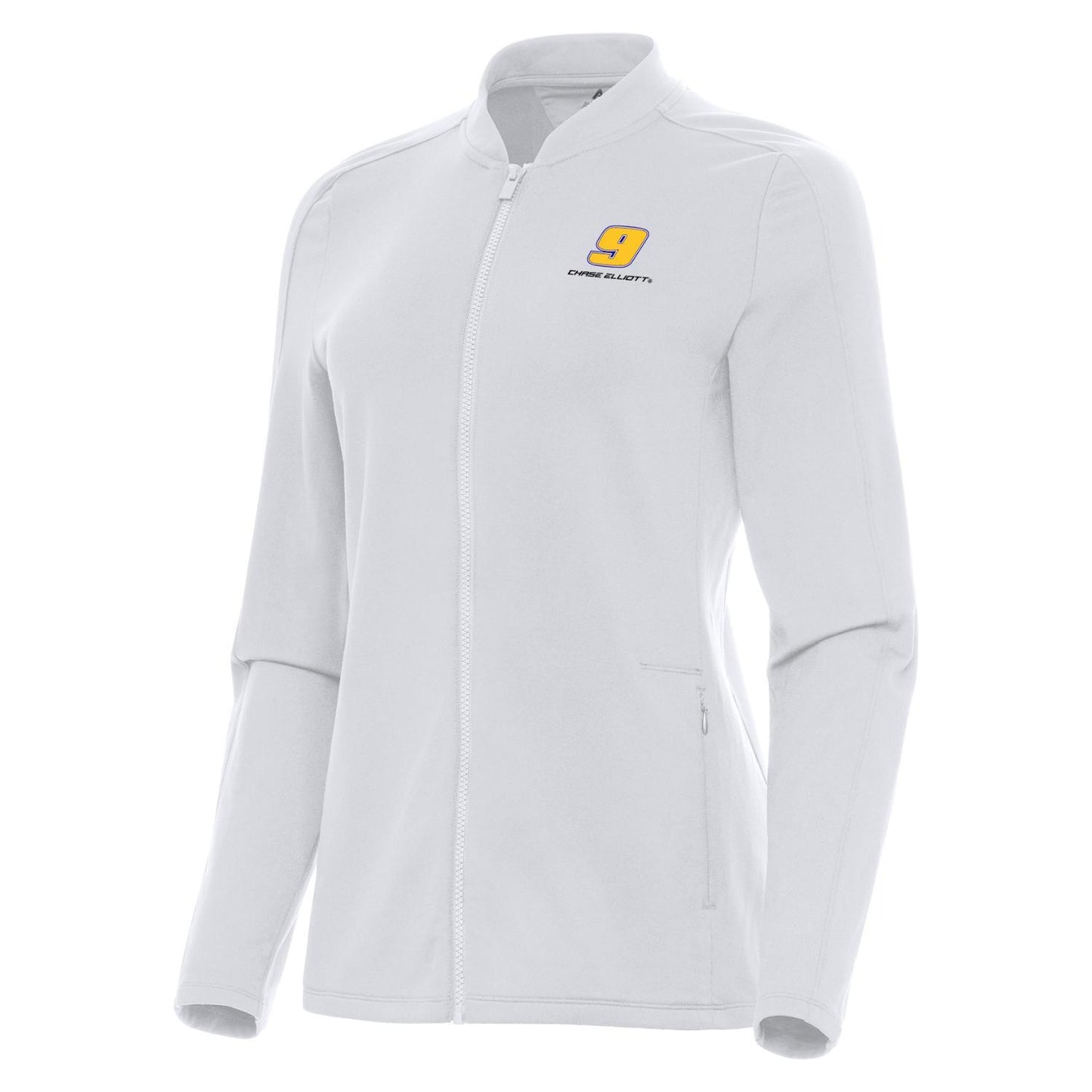 Chase Elliott #9 Women's Continual Jacket - White