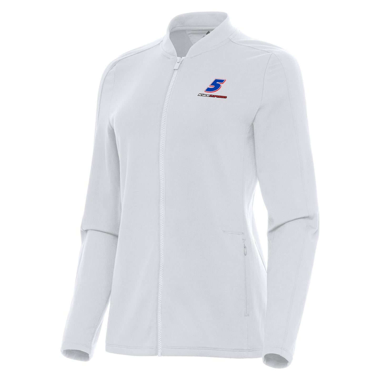 Kyle Larson #5 Women's Continual Jacket - White