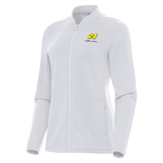 Jeff Gordon #24 Women's Continual Jacket - White