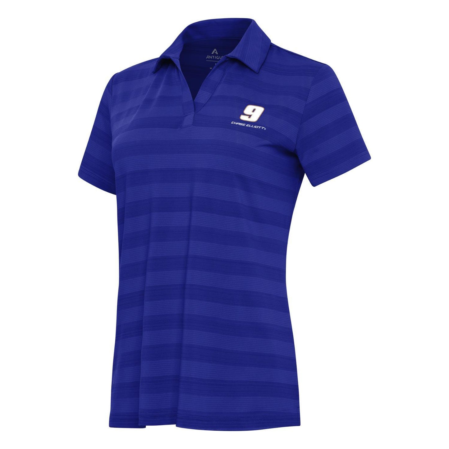 Chase Elliott #9 Women's Tunnel Polo - Dark Royal Multi