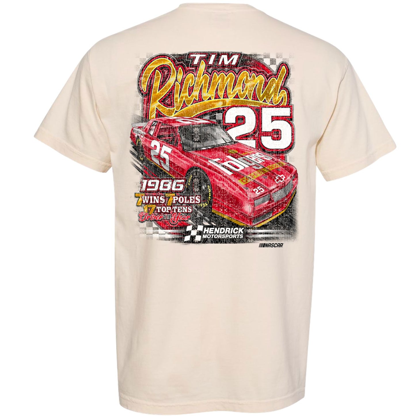 Tim Richmond #25 Folgers T-shirt