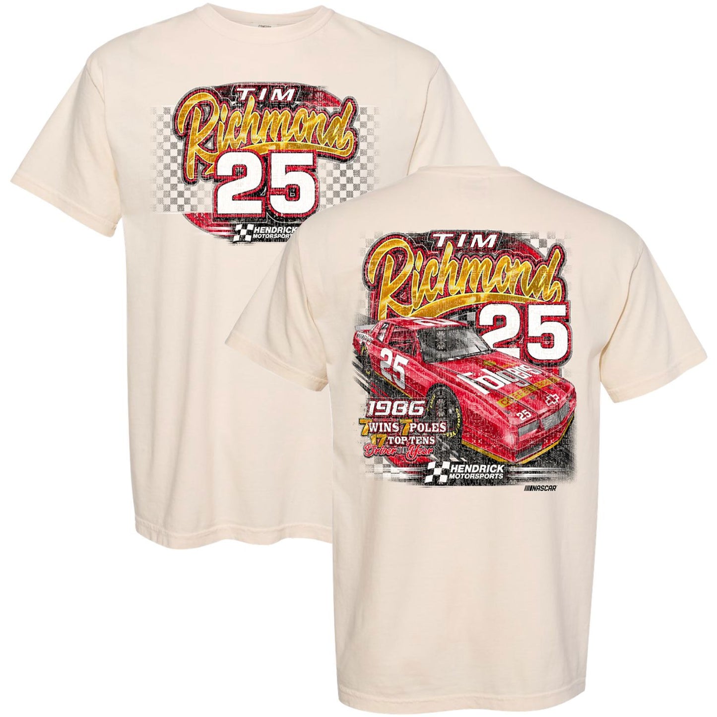 Tim Richmond #25 Folgers T-shirt