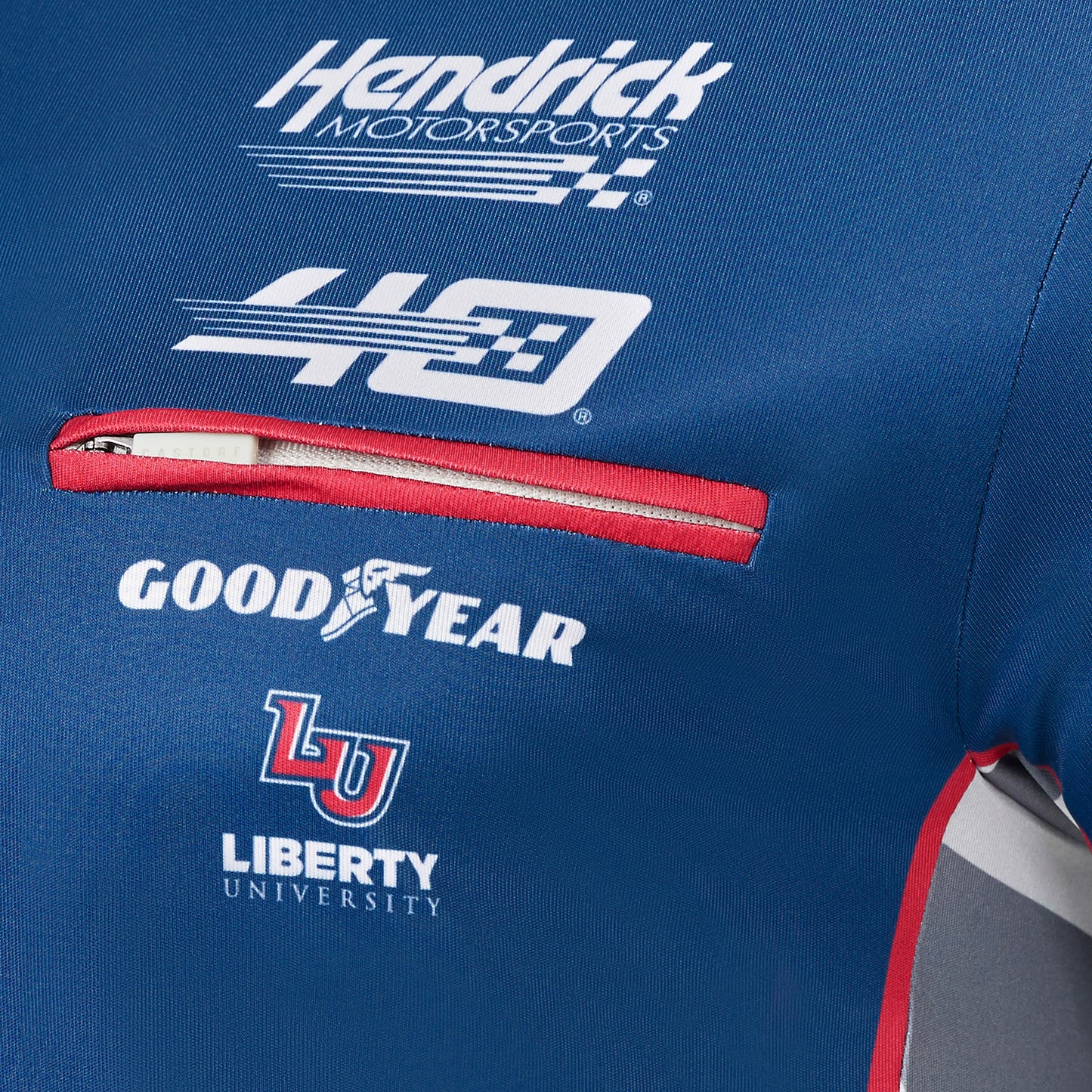 William Byron #24 Liberty University Castore Polo