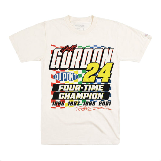 Jeff Gordon No. 24 Homefield Four-Time Homefield Champ T-Shirt