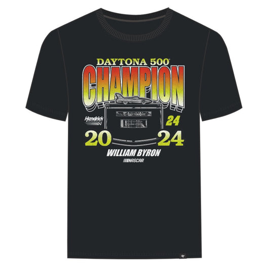 William Byron #24 2024 Daytona Winner 47 Brand Franklin T-shirt