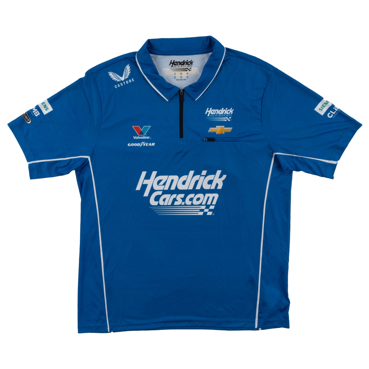 Kyle Larson #5 Castore HendrickCars.com Polo Shirt