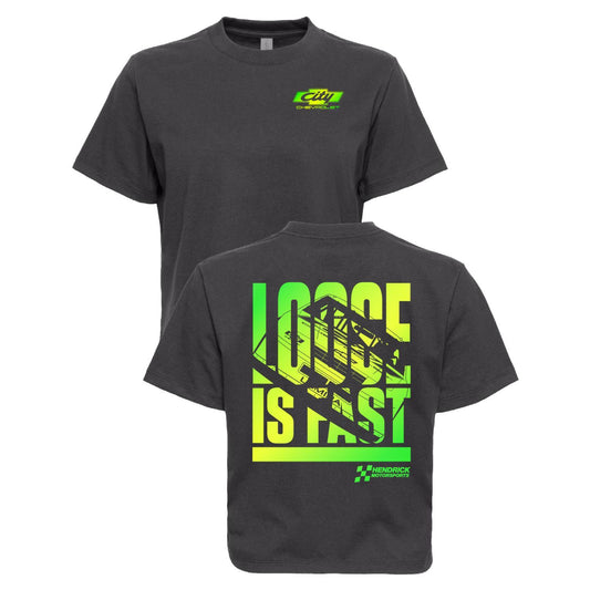 Hendrick Motorsports City Chevrolet Women's Loose Is Fast Boxy T-shirt