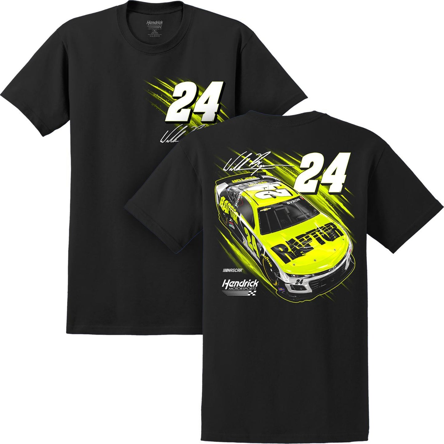 William Byron #24 2025 Raptor T-shirt
