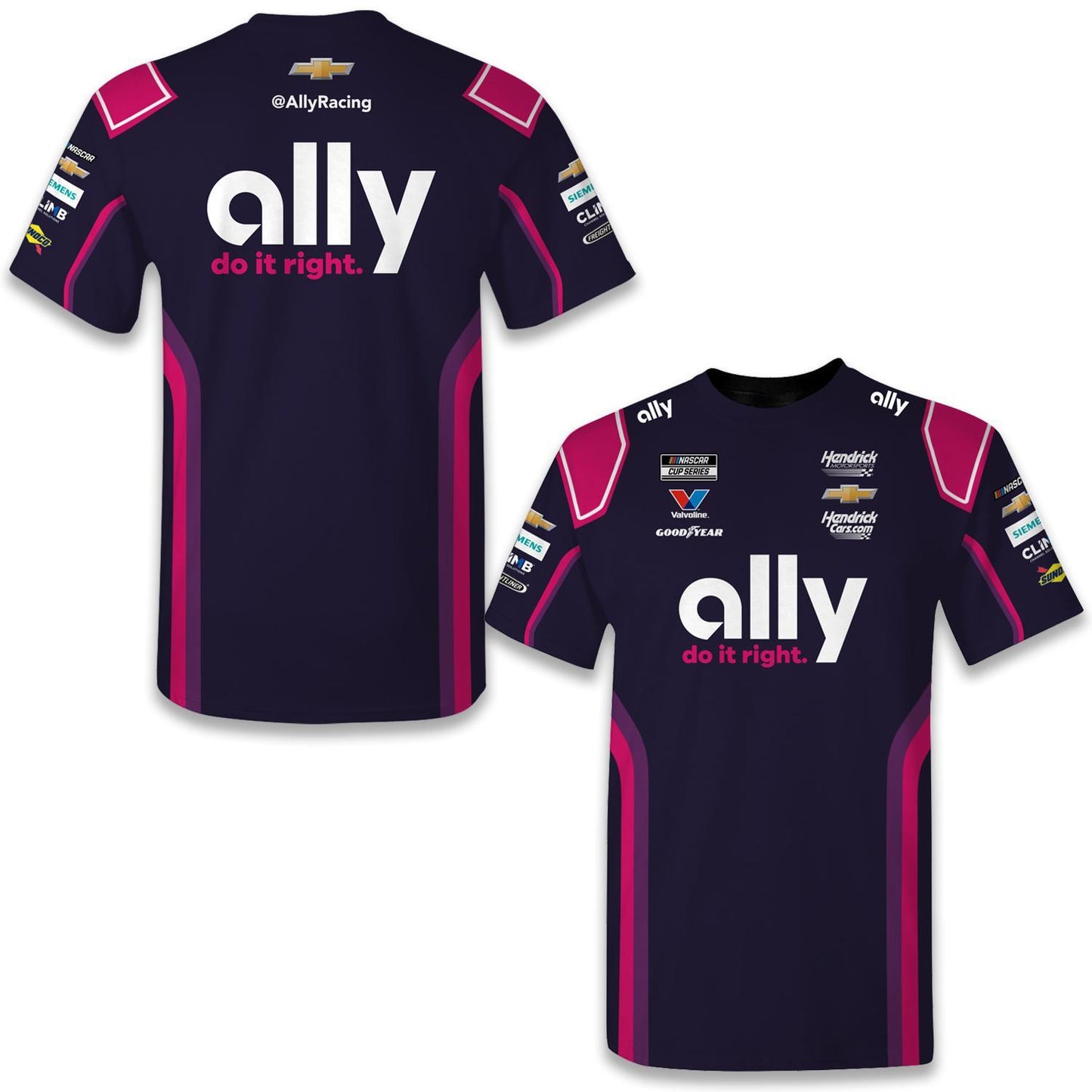Alex Bowman #48 Ally Sublimated Uniform T-shirt