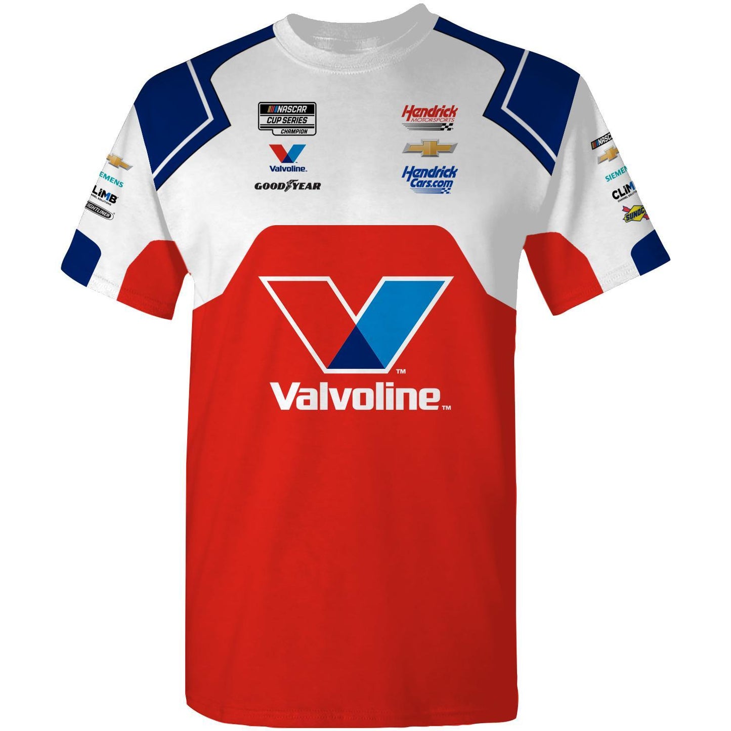 Kyle Larson #5 2025 Valvoline Youth Sublimated Uniform T-shirt