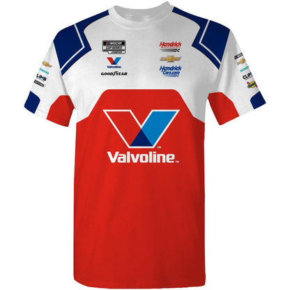 Kyle Larson #5 2025 Valvoline Youth Sublimated Uniform T-shirt
