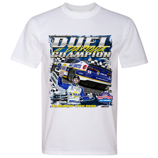 Chase Elliott #9 2026 Duel 2 at Daytona RACE WIN T-shirt
