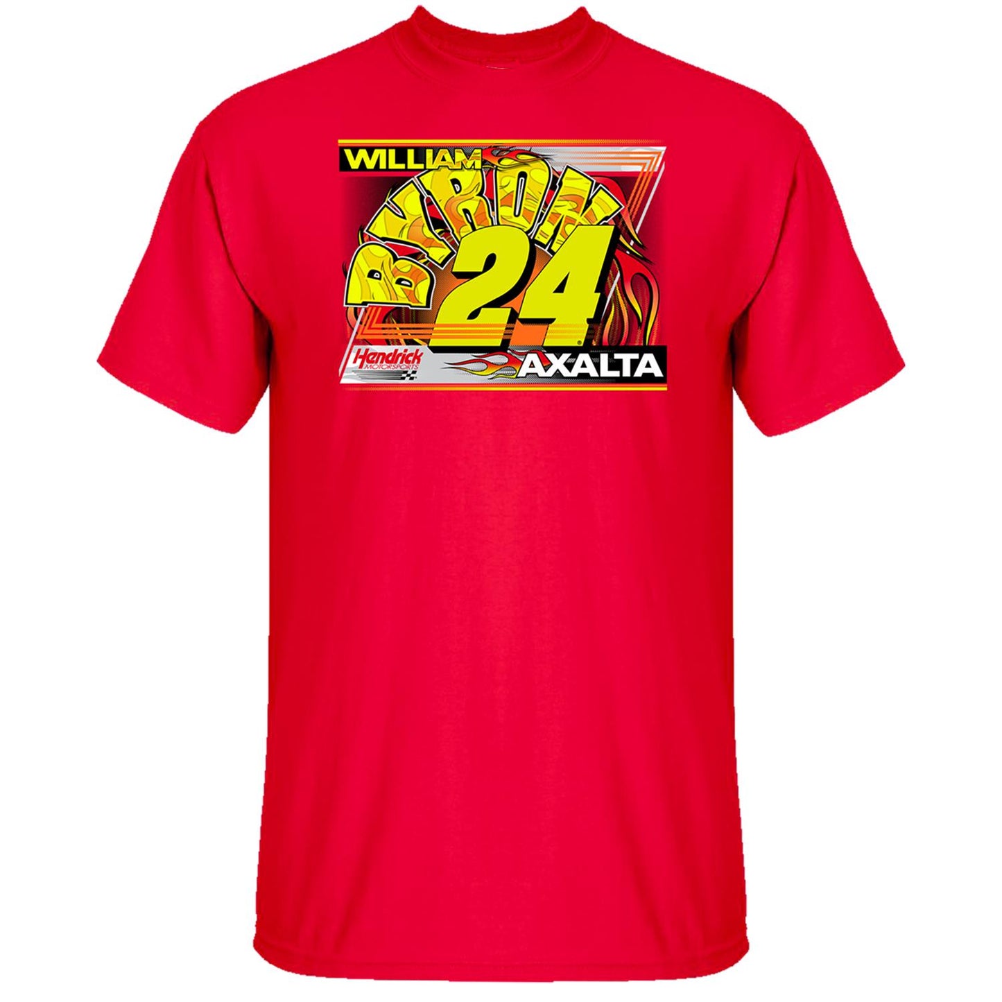 William Byron #24 Axalta Darlington Throwback T-shirt