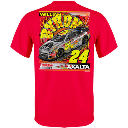 William Byron #24 Axalta Darlington Throwback T-shirt