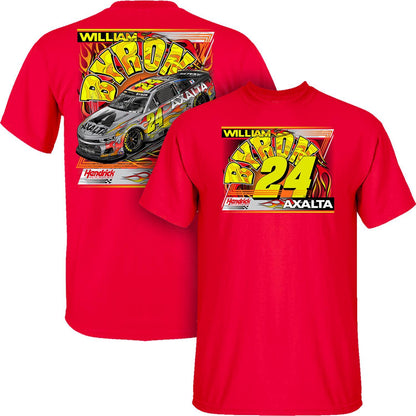 William Byron #24 Axalta Darlington Throwback T-shirt