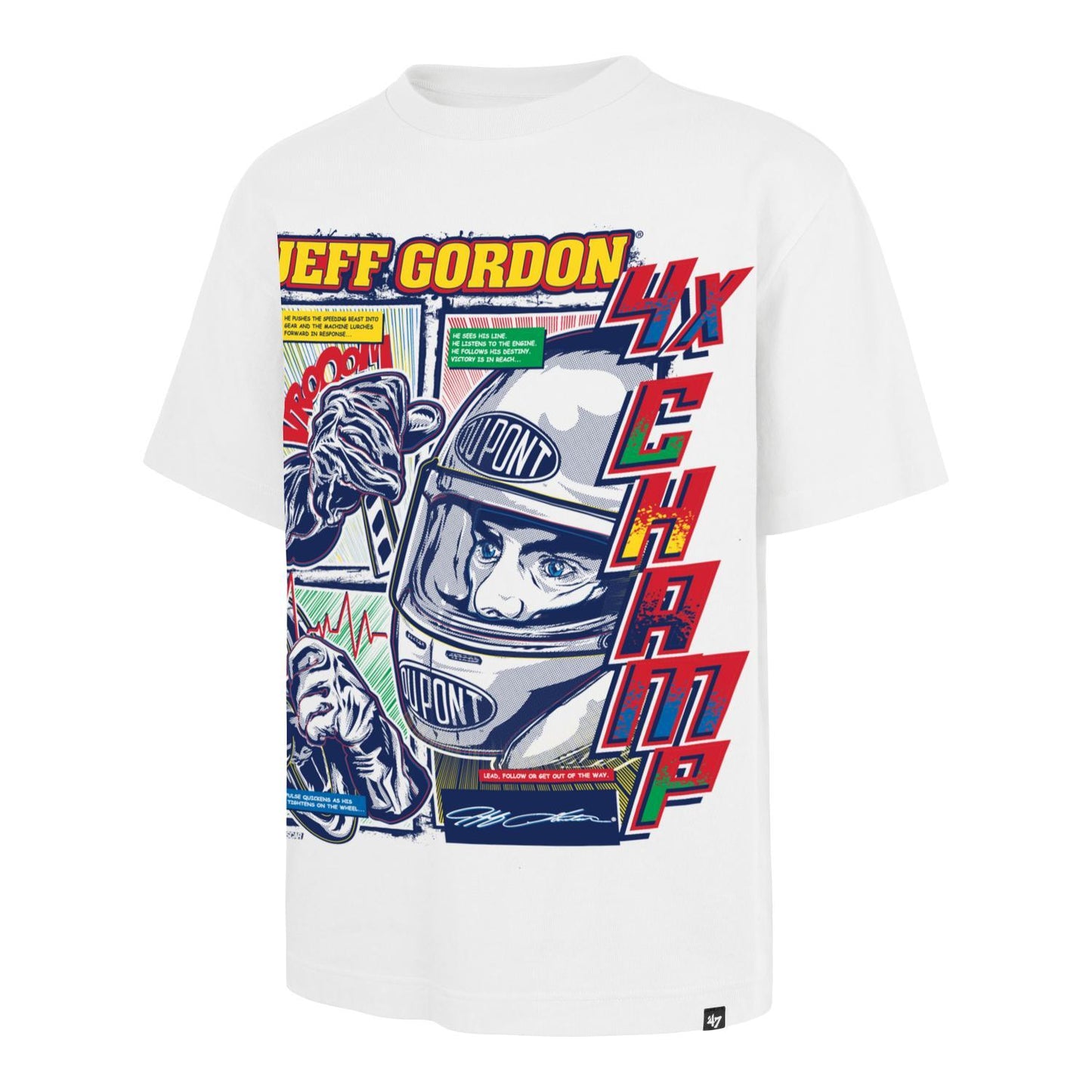Jeff Gordon #24 '47 Brand Dupont 4X Champ T-shirt