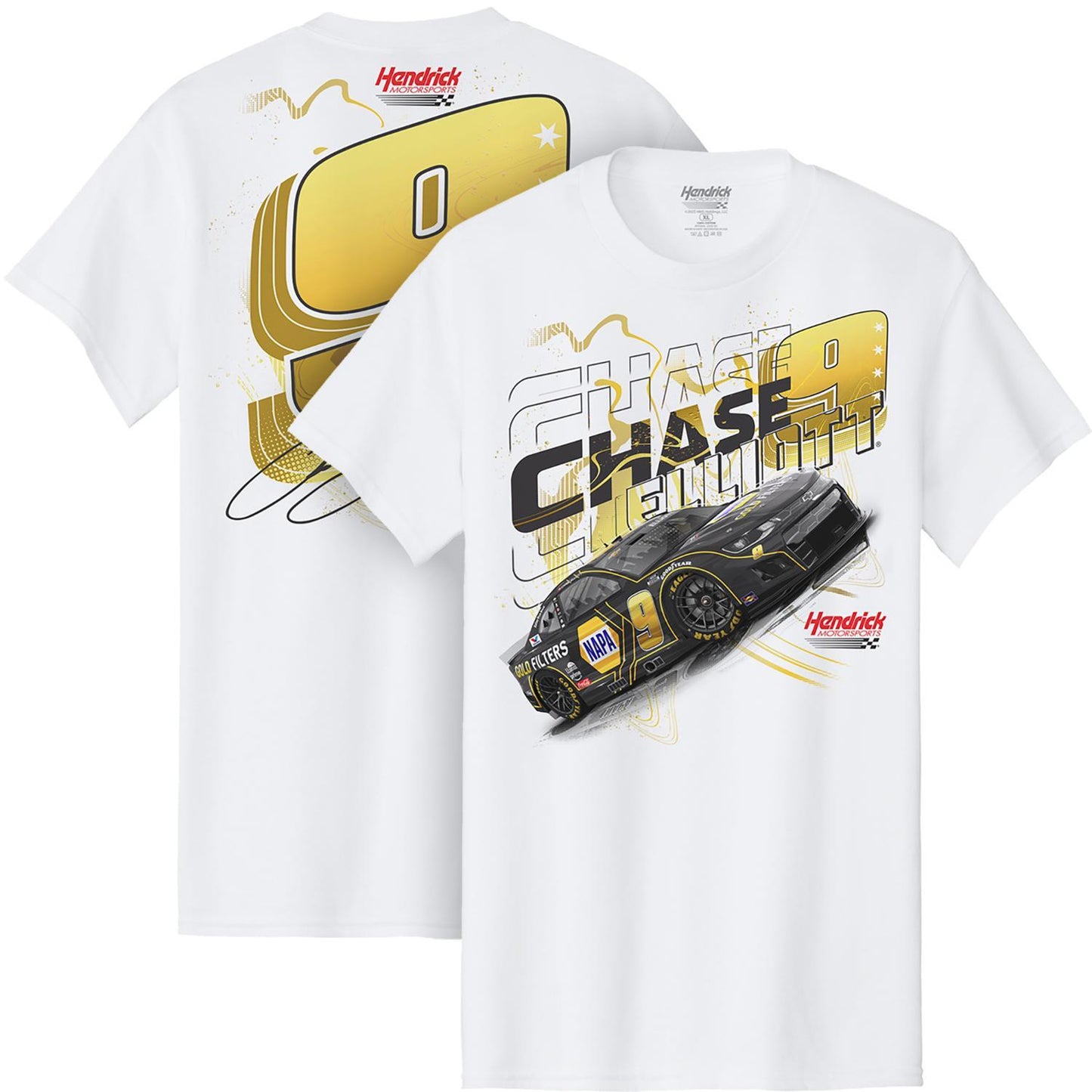 Chase Elliott #9 NAPA Gold Filters T-shirt
