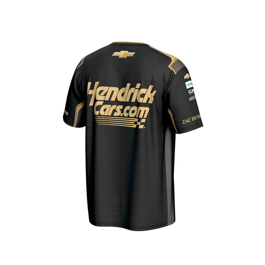 Kyle Larson #5 HendrickCars.com / Zac Brown Band Sublimated Black T-shirt