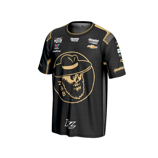 Kyle Larson #5 HendrickCars.com / Zac Brown Band Sublimated Black T-shirt
