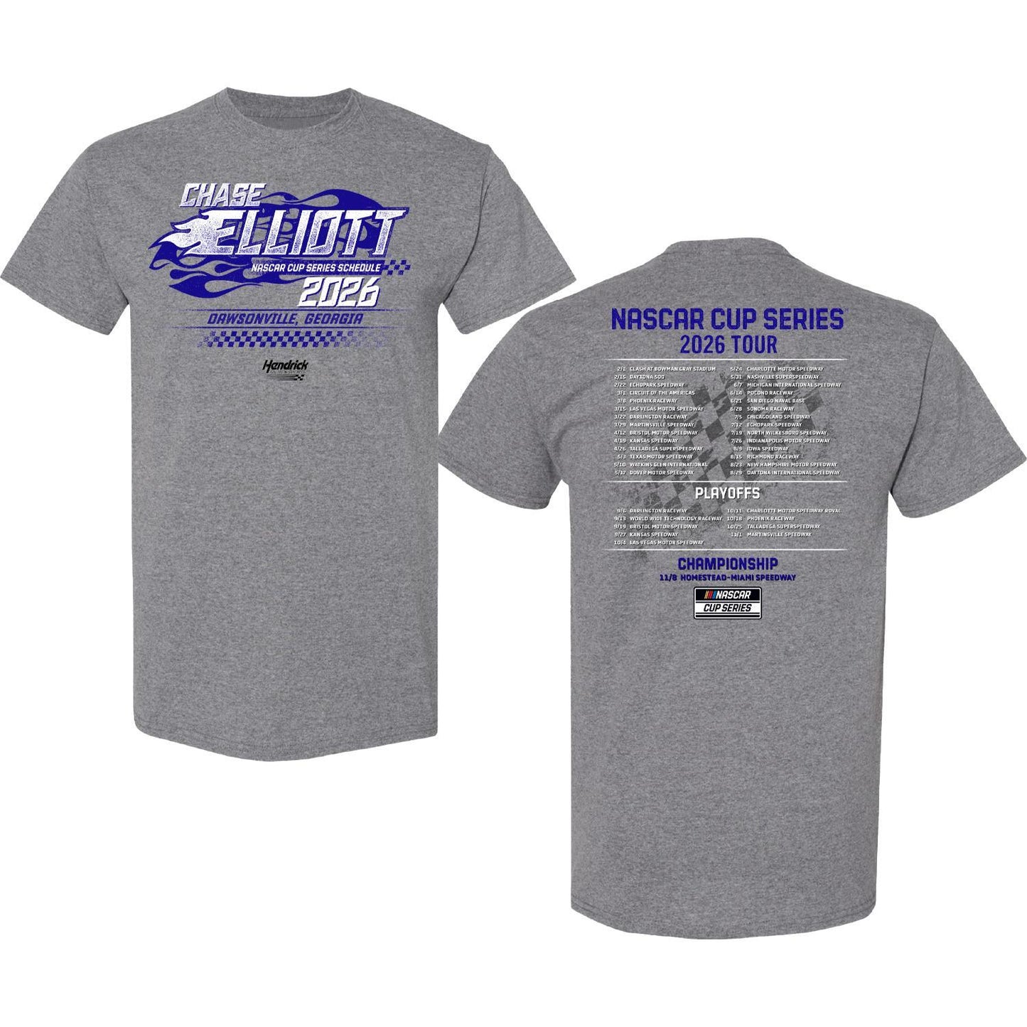 Chase Elliott #9 2026 Schedule T-shirt
