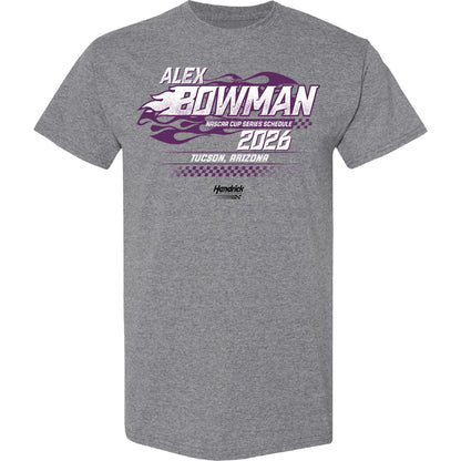 Alex Bowman #48 2026 Schedule T-shirt
