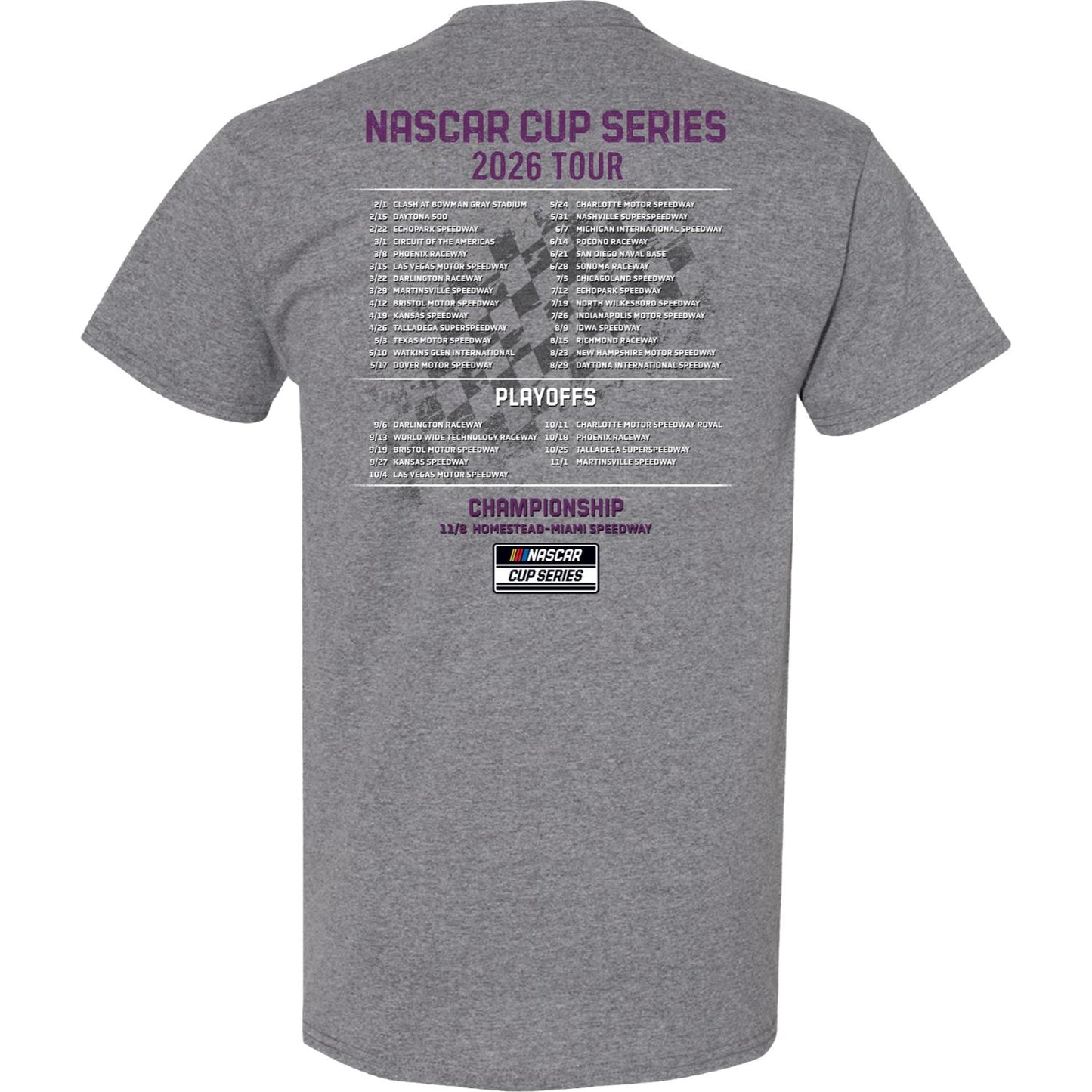 Alex Bowman #48 2026 Schedule T-shirt