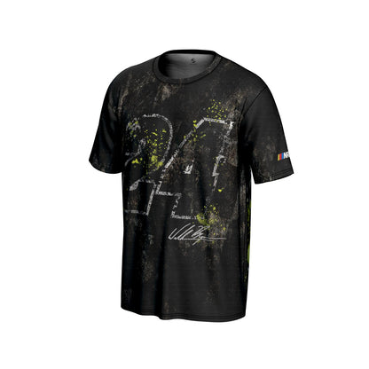 William Byron #24 Asphalt Sublimated T-shirt