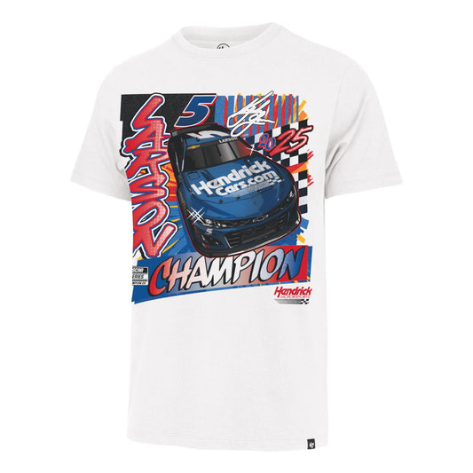 Kyle Larson #5 2025 NASCAR Champion '47 Brand Franklin T-shirt