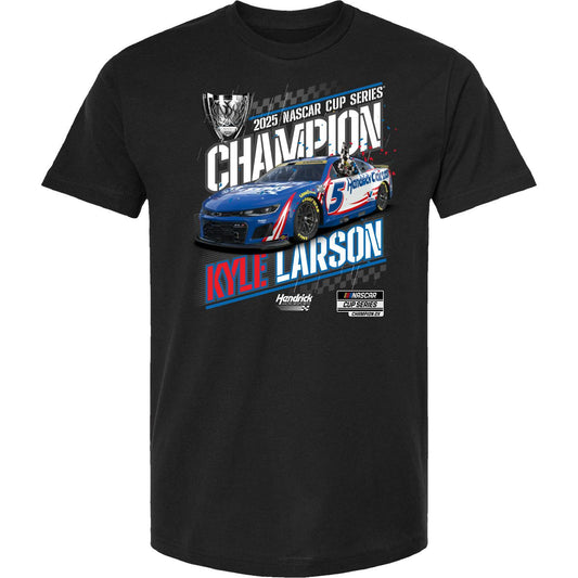 Kyle Larson #5 2025 NASCAR Champion Official Series Champ T-shirt