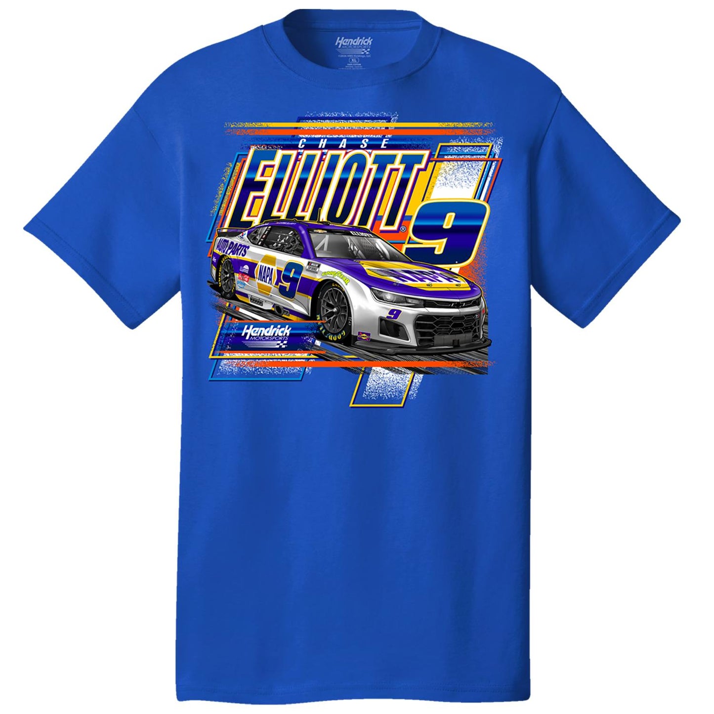 Chase Elliott #9 NAPA Fast Royal Blue T-shirt