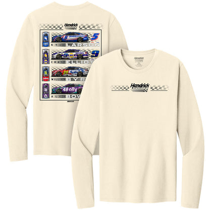 Hendrick Motorsports 2026 4-Car Longsleeve T-shirt