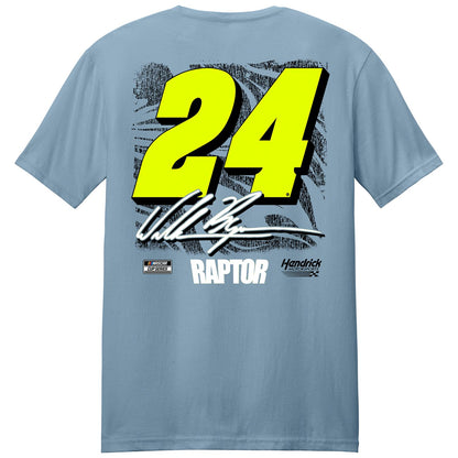 William Byron #24 Raptor Stone Blue Car T-shirt