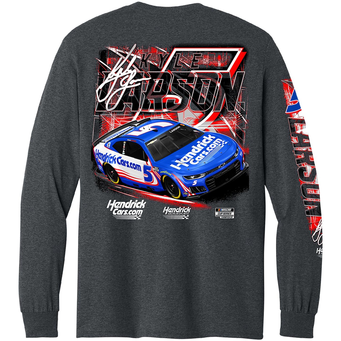 Kyle Larson #5 HendrickCars.com Longsleeve T-shirt