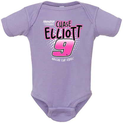 Chase Elliott #9 Lavender Romper