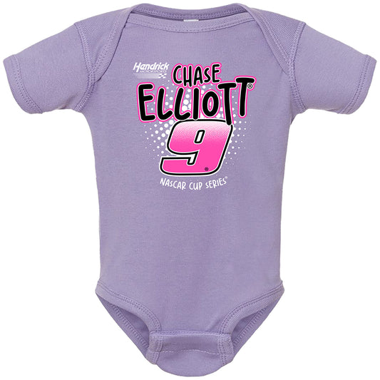 Chase Elliott #9 Lavender Romper