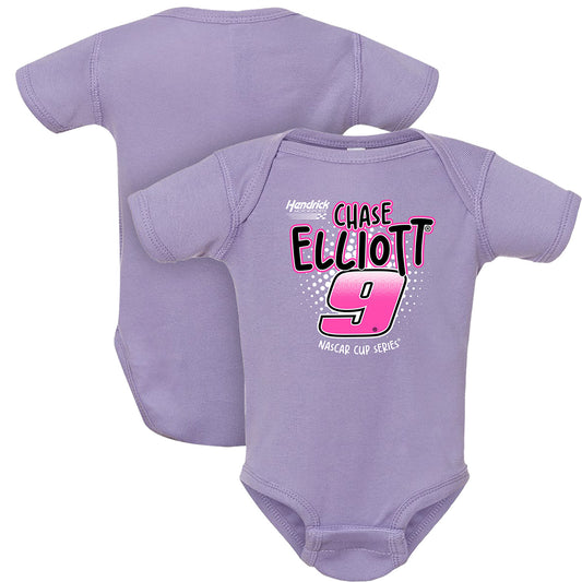 Chase Elliott #9 Lavender Romper