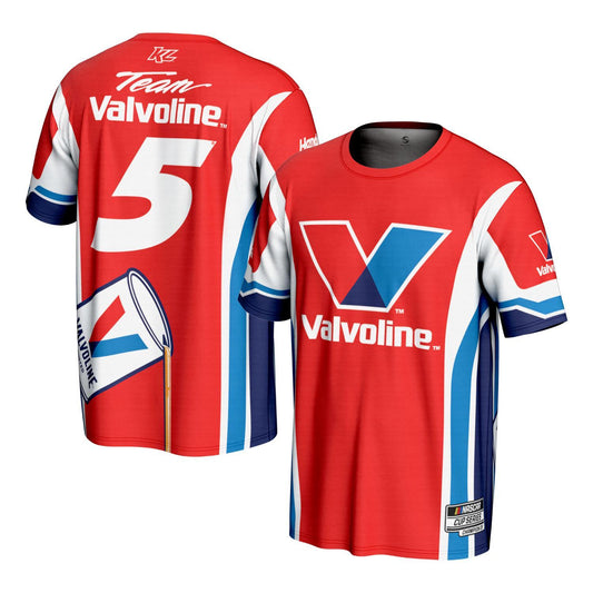 Kyle Larson #5 Valvoline Paint Scheme Sublimated T-shirt