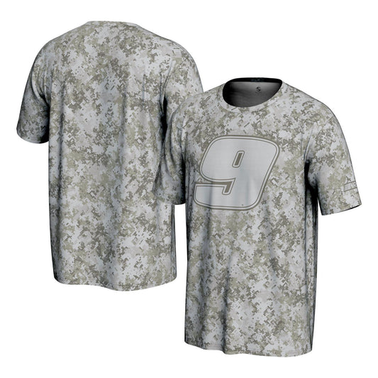 Chase Elliott #9 Camo Sublimated T-shirt