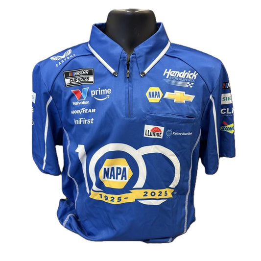 2025 Chase Elliott #9 NAPA Auto Parts 100th Anniversary Track Shirt