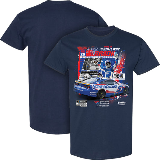 Kyle Larson #5 2026 St. Louis RACE WIN T-shirt